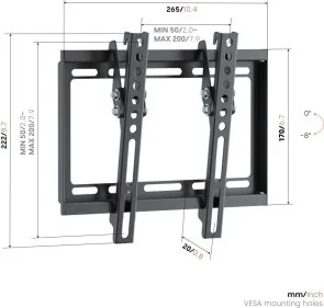 Фото: Кронштейн Vogels UP 2013 Black (8420130) № 2 | KTC
