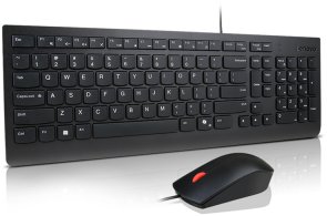 Комплект клавіатура+миша Lenovo Essential Wired Combo Black (4X31R68752)