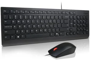 Фото: Комплект клавіатура+миша Lenovo Essential Wired Combo Black (4X31R68752) № 2 | KTC