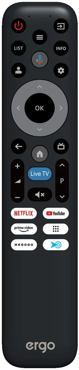 Фото: Телевізор QD-Mini LED Ergo 50MQD90 Game Pro (Google TV, Wi-Fi, 3840x2160) № 9 | KTC