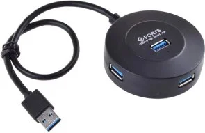 Фото: USB-хаб Maiwo KH304 Black (KH304-A) № 2 | KTC