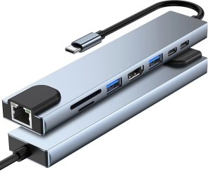 USB-хаб Dynamode 8in1 BYL-2017L