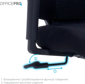 Фото: Крісло OfficePro Unity OC510B Black № 14 | KTC