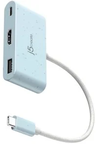 Фото: USB-хаб J5create 3in1 JCA379EC-N Fresh Cyan № 2 | KTC