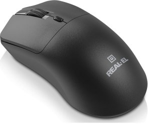 Миша Real-EL RM-307W Black (EL123200051)