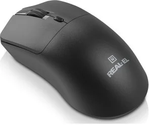 Фото: Миша Real-EL RM-307W Black (EL123200051) № 4 | KTC