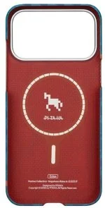 Фото: Чохол Pitaka for Apple iPhone 17 Pro - Edge Ultra-Slim Happiness Rides Indigo (HR1702P) № 3 | KTC