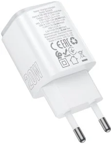 Фото: Зарядний пристрій BOROFONE BAS83A Star QC3.0 PD 20W White (6941991126772) № 3 | KTC