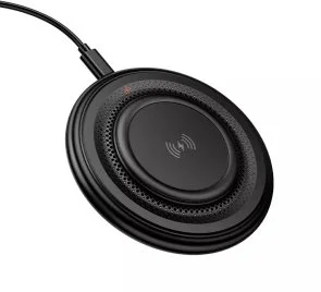 Фото: Бездротовий зарядний пристрій BOROFONE BQ40 Crown 15W Black (6941991123740) № 2 | KTC
