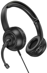 Гарнітура накладна Hoco W112 Pure, Black ( Gaming )