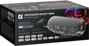 Фото: Портативна колонка Defender Enjoy S850 Black (65851) № 8 | KTC