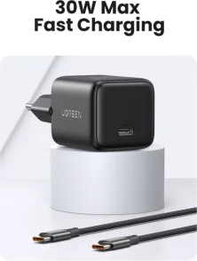 Фото: Зарядний пристрій UGREEN X513 QC PD 30W Black (UGR-65007) № 5 | KTC