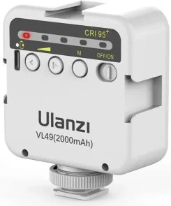 Фото: Відеосвітло Ulanzi Vijim Mini LED VL49 Video Light 6W White (UV-2215 VL49) № 4 | KTC