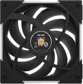 Фото: Кулер ASUS ROG Eurux GR120 ARGB Reverse Black 3pcs (90DA00K0-B09020) № 20 | KTC