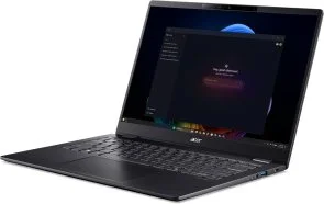Фото: Ноутбук Acer TravelMate P6 14 AI TMP614-54-TCO-73VF NX.BJLEU.009 Black - 14" IPS 60 Гц / Intel Core Ultra 7 / 256V / DDR5 16 ГБ / PCI-E SSD 512 ГБ / Intel Arc Graphics 140V № 4 | KTC