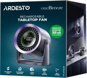 Фото: Вентилятор Ardesto OneBreeze FT-M75GR Grey № 12 | KTC
