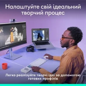 Фото: Клавіатура Logitech MX Creative Console Pale Grey (920-012932) № 6 | KTC
