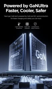 Фото: Зарядний пристрій Pisen BOLT Pro PD 100W Black (TP-C67) № 13 | KTC