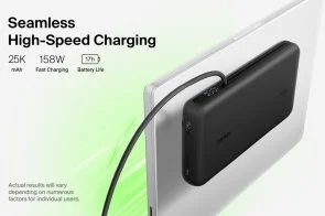 Фото: Батарея універсальна Belkin UltraCharge Pro Laptop 25000mAh 158W Black (BPB039hqBK) № 15 | KTC