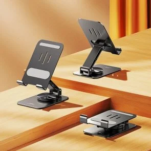 Фото: Універсальний тримач Remax Precision Alloy Rotary Phone Holder RM-C38 Green (6954851261162) № 5 | KTC