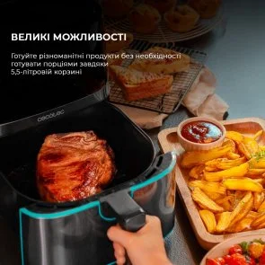 Фото: Мультипіч CECOTEC Cecofry Full Inox 5500 Pro Acc Kit (CCTC-03317) № 11 | KTC
