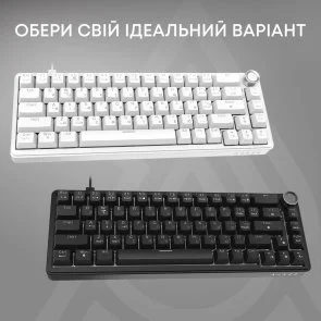 Фото: Клавіатура Ajazz AK690 Peach Mist Switch Black (AK690-PM-B) № 7 | KTC