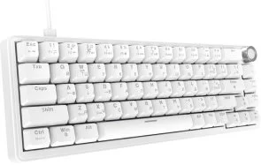 Фото: Клавіатура Ajazz AK690 Peach Mist Switch White (AK690-PM-W) № 3 | KTC