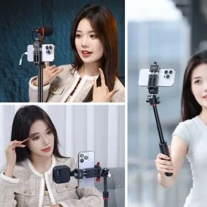 Фото: Універсальний тримач Ulanzi MA33 Phone Holder Black (M022) № 6 | KTC