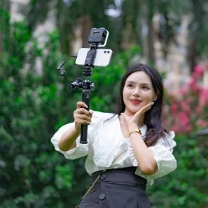 Фото: Універсальний тримач Ulanzi Vijim Plastic Cell Phone Holder UV-2575 ST-06S Black № 13 | KTC