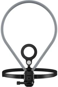 Фото: Універсальний тримач Hoco K31 Campo magnetic neck-hanging holder Black Gray (6942007664646) № 4 | KTC