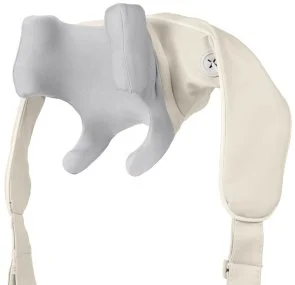 Фото: Масажер Hoco HP52 1800 mAh Shoulder and neck massager Beige (6942007674645) № 3 | KTC