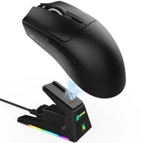 Фото: Миша Attack Shark X1 Black (X1B_AS) № 3 | KTC