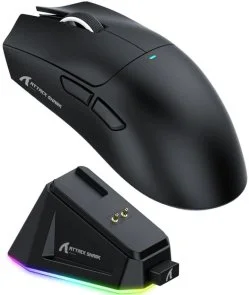 Фото: Миша Attack Shark X11 WL/BT/USB Black (X11B_AS) № 4 | KTC