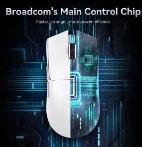 Фото: Миша Attack Shark X11 WL/BT/USB White (X11W_AS) № 6 | KTC