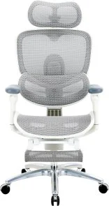 Фото: Крісло SIHOO C300 Lite V2 with footrest White (C300-LITE-V2-B102-JT) № 2 | KTC