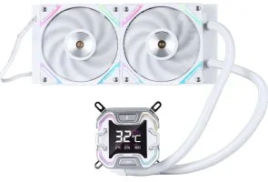 Фото: Система рідинного охолодження 1stPlayer X-240E White (X-240E-WH) № 6 | KTC