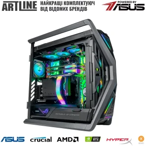 Фото: Персональний комп'ютер ARTLINE Overlord P99 Windows 11 Pro (P99v100Win) - AMD Ryzen 7 9800X3D / 96 ГБ DDR5 / PCI-E SSD 2 ТБ + 2 ТБ / Nvidia / GeForce RTX 5090, 32 ГБ / AMD X870E / 1200 Вт № 8 | KTC