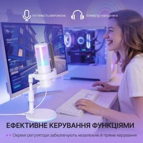 Фото: Мікрофон Fifine A9SW White № 12 | KTC