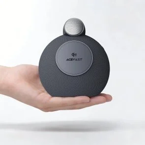 Фото: Портативна колонка Acefast K10 Air Speaker with Wireless Charger Metal Grey (6974316286417) № 7 | KTC