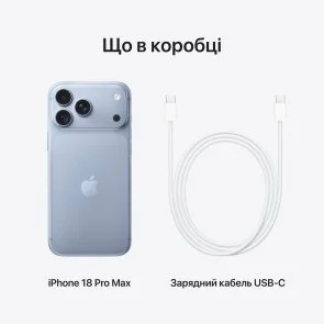 Фото: Смартфон Apple iPhone 18 Pro Max 2TB Glacier (MJY54) № 10 | KTC