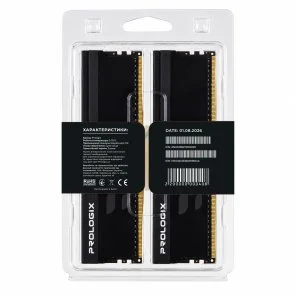 Фото: Оперативна пам’ять ProLogix ONYX RGB Black DDR4 2x16GB (PRO32GB3600YBR4K) № 5 | KTC
