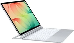 Фото: Чохол-клавіатура Samsung Tab S12 Plus - Pro Keyboard Silver (EF-DX845BSEGUA) № 5 | KTC