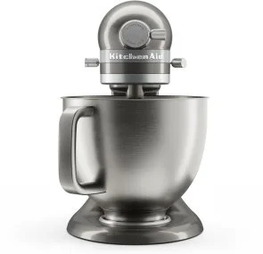 Фото: Планетарний міксер KitchenAid Artisan Plus 4.7L 5KSM50PKVE Medallion Silver (5KSM50PKVEMS) № 5 | KTC