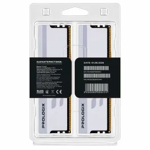 Фото: Оперативна пам’ять ProLogix Onyx White DDR4 2x16GB (PRO32GB3200YW4K) № 6 | KTC