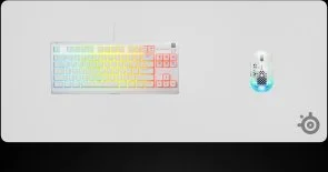 Фото: Килимок SteelSeries QcK Heavy XXL White (63481) № 5 | KTC