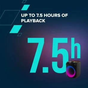 Фото: Акустика для вечірок Canyon OnFun 6 Bluetooth Black (CNE-PBSP6) № 12 | KTC