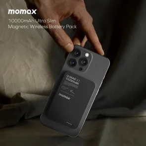 Фото: Батарея універсальна Momax Q.MAG X1 10000mAh 20W / Qi 15W Titan (IP117AE) № 10 | KTC