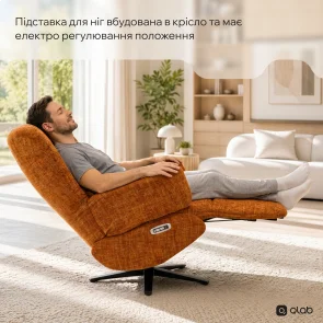 Фото: Крісло Qlab RCT240BR Grey № 13 | KTC