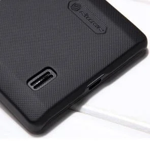 Фото: Чохол Nillkin для LG L9 - Super Frosted Shield чорний № 4 | KTC