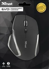 Фото: Мишка Trust Evo Advanced Compact Laser Mouse чорна № 3 | KTC